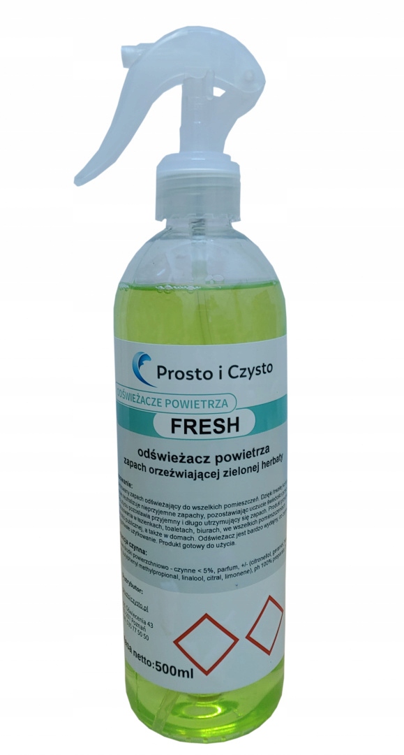 

Odświeżacz powietrza Fresh zielona herbata 500ml