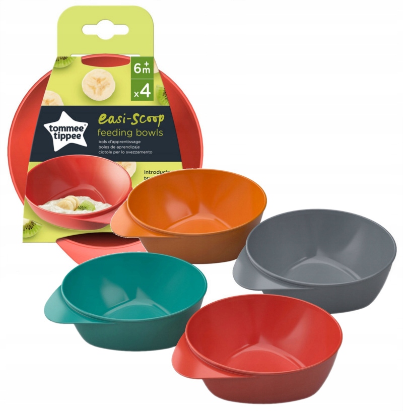 

Tommee Tippee Miseczka Z Trójkątną Podstawą 4szt