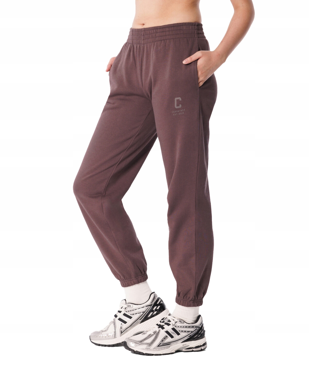 Spodnie dresowe damskie Varsity Chic Carpatree Xs brązowy