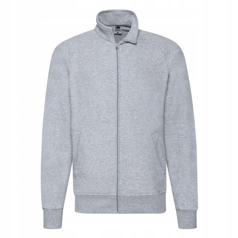 

Bluza męska lekka Sweat Jacket FruitLoom Grey M