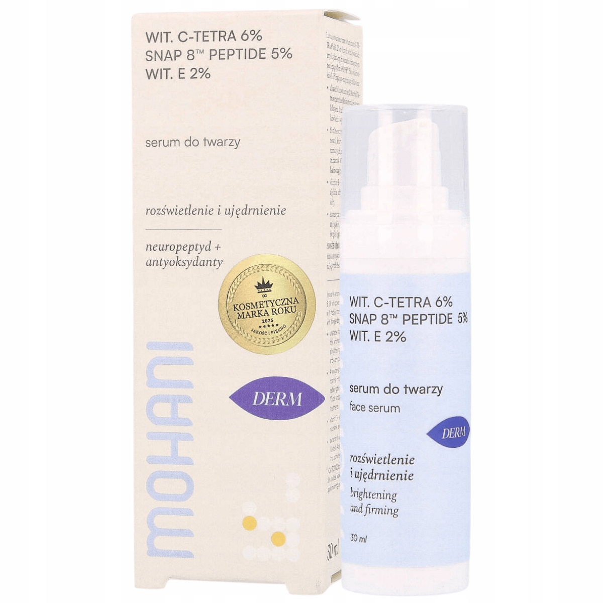 Mohani Napínací a rozjasňující pleťové sérum 30 ml