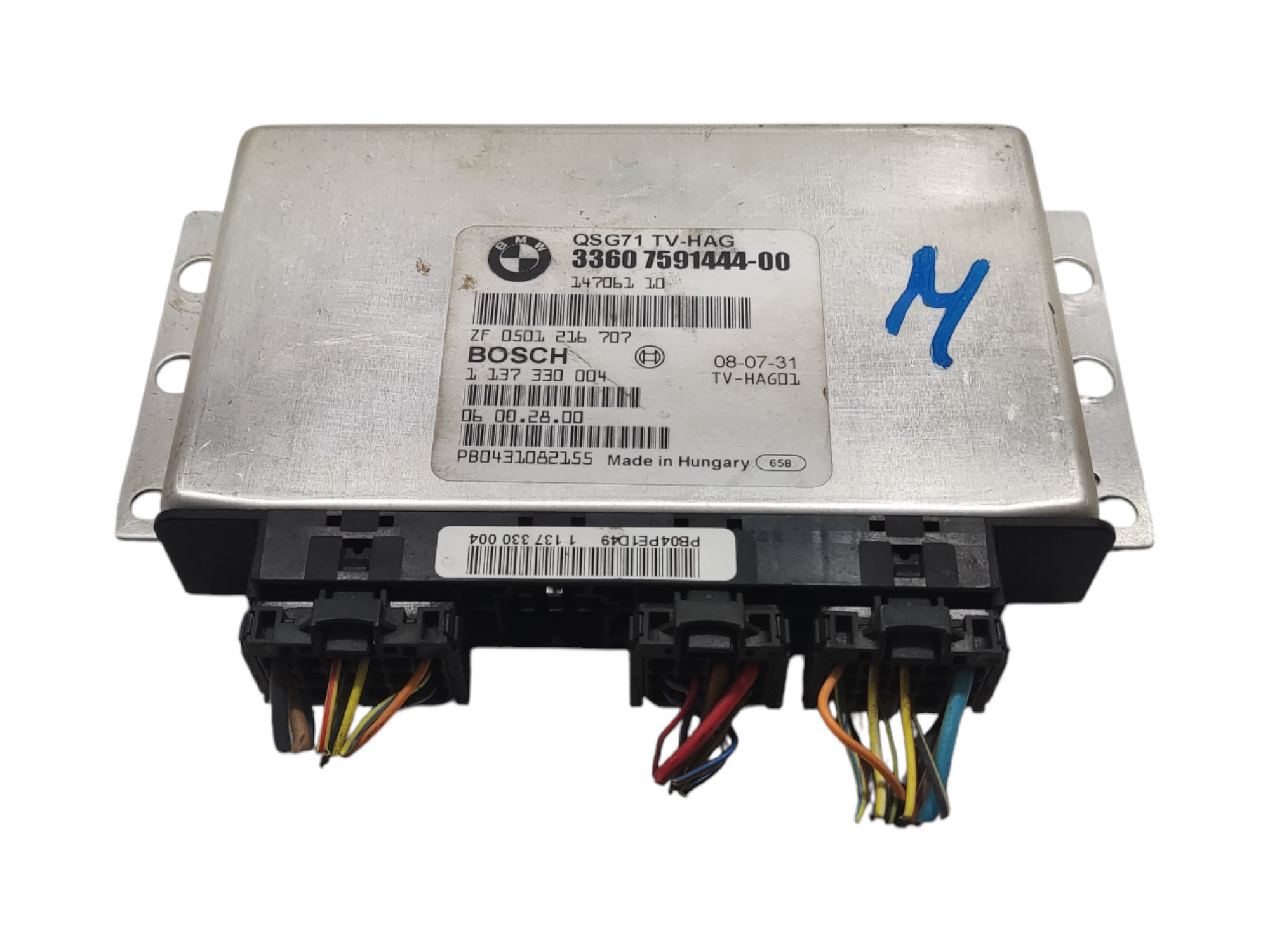module control unit MOSTU transmission BMW X6 E71 7591444 3360 7591444 2007-2014