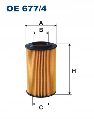 

OE677/4 Filtron Filtr Oleju Chrysler