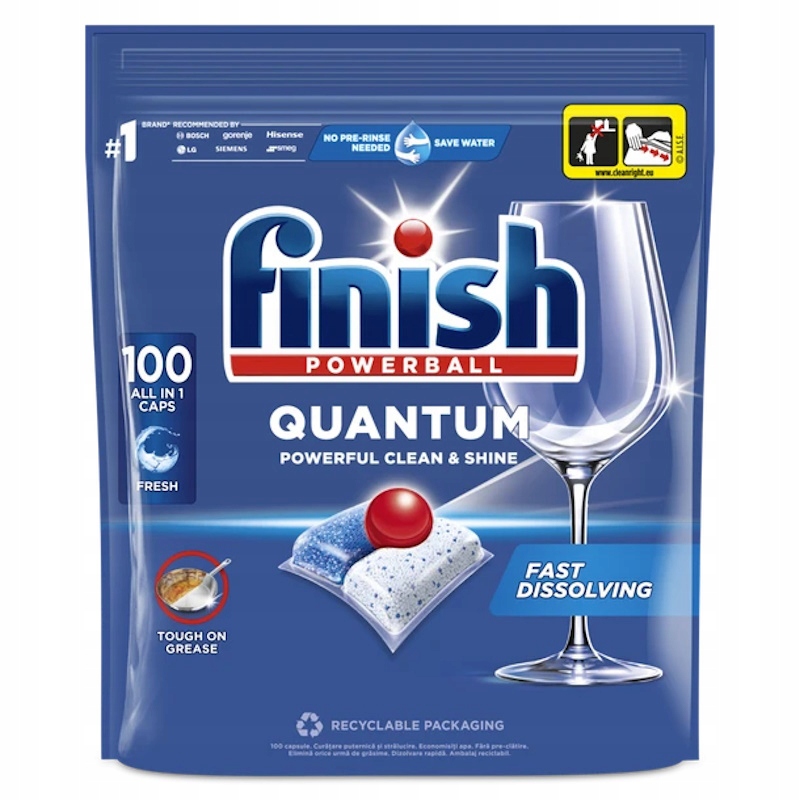 Levně Finish Quantum Kapsle do myčky Fresh 100 ks