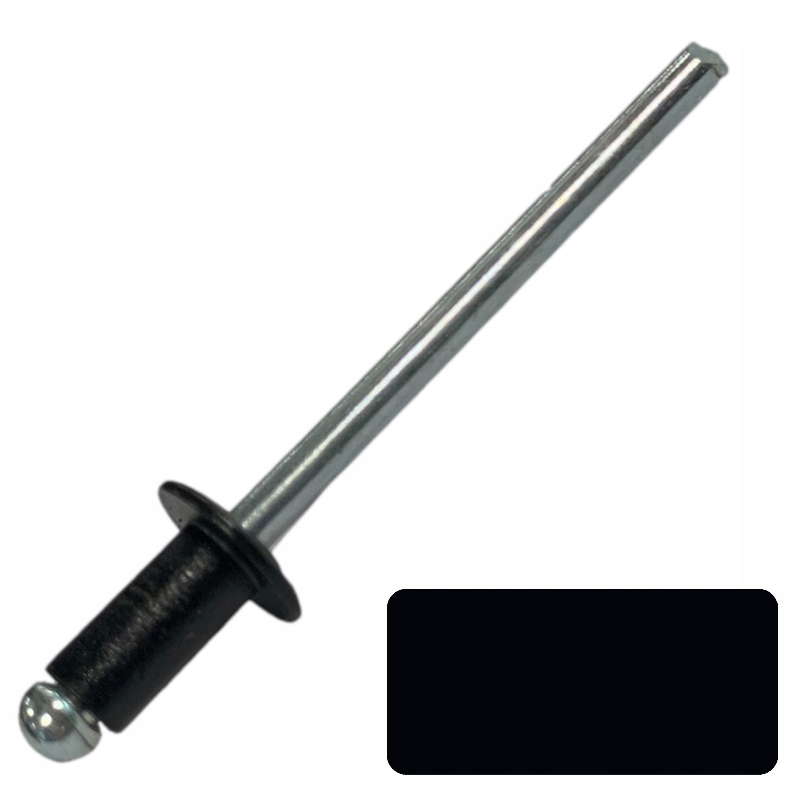 NITY ZRYWALNE 4X8mm - KOLOR RAL9005 - 10 SZTUK