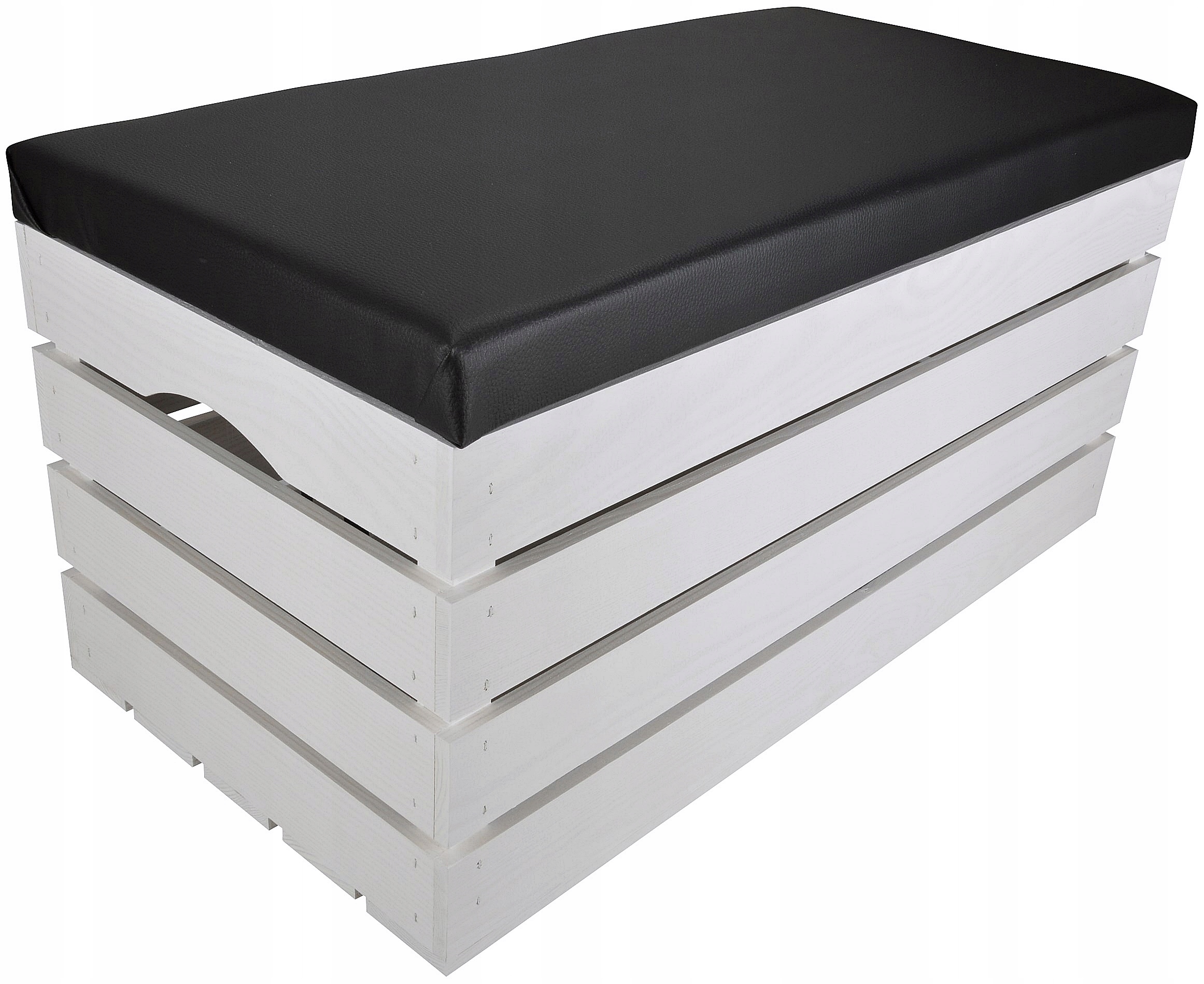 Bílá Skříň, Sedadlo Z Ekokůže, Skříň