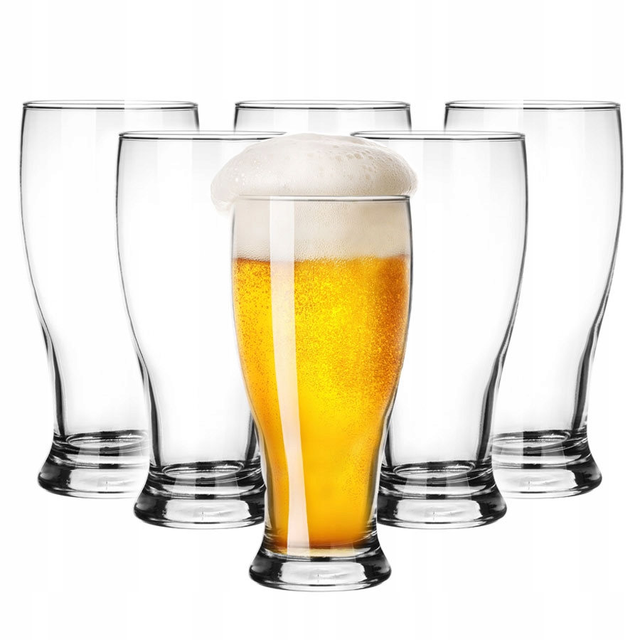 

Szklanki do piwa, klasyczne 500 ml 6szt