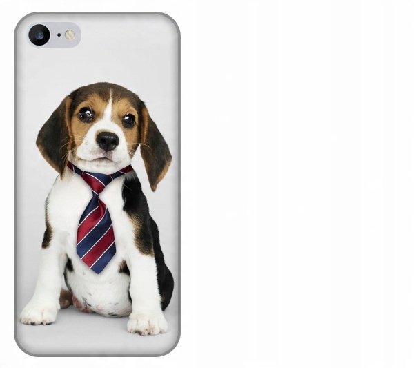 

Etui pokrowiec iPhone 8 Pies beagle szczeniak