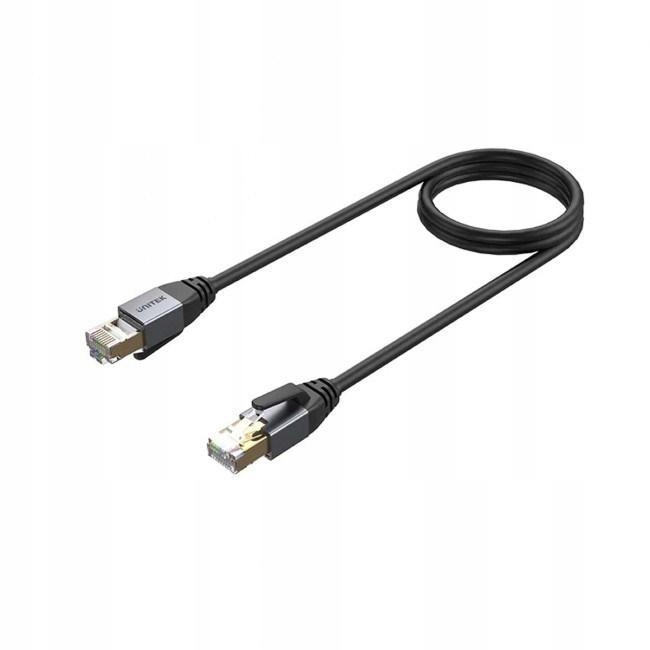 Unitek Kabel Ethernet RJ-45 Lan CAT.8 S/ftp 1M