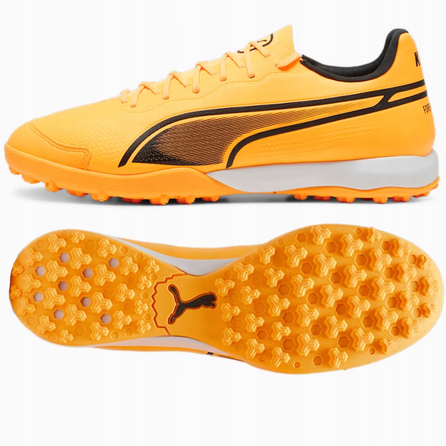 Puma King Pro Tt (41) Pánské boty Turfy Oranžová