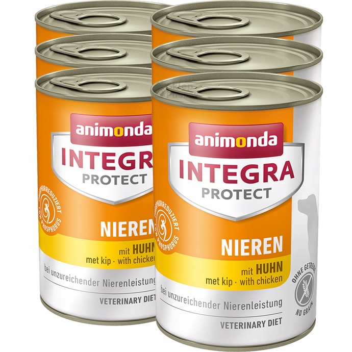 Animonda Integra Nieren Kuřecí Set 6x400 g