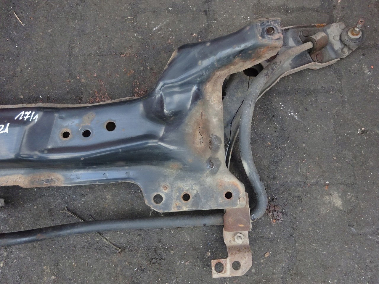 Wozek sanki trawers FIAT ALBEA 1 4 B 07r Car type Passenger cars