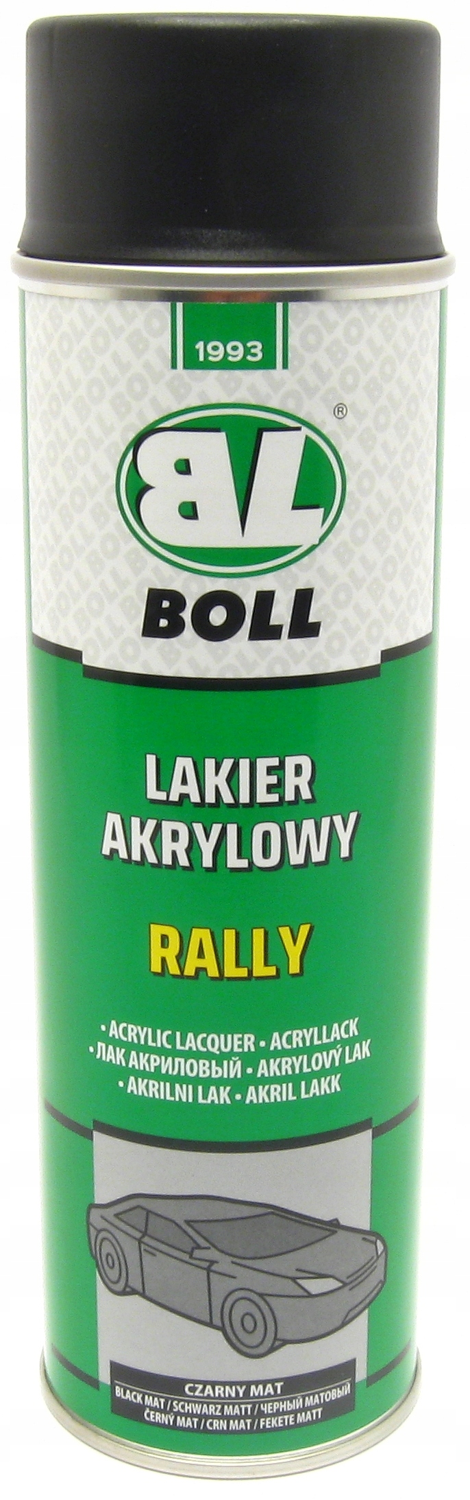 

Boll lakier akrylowy czarny mat spray 500 ml