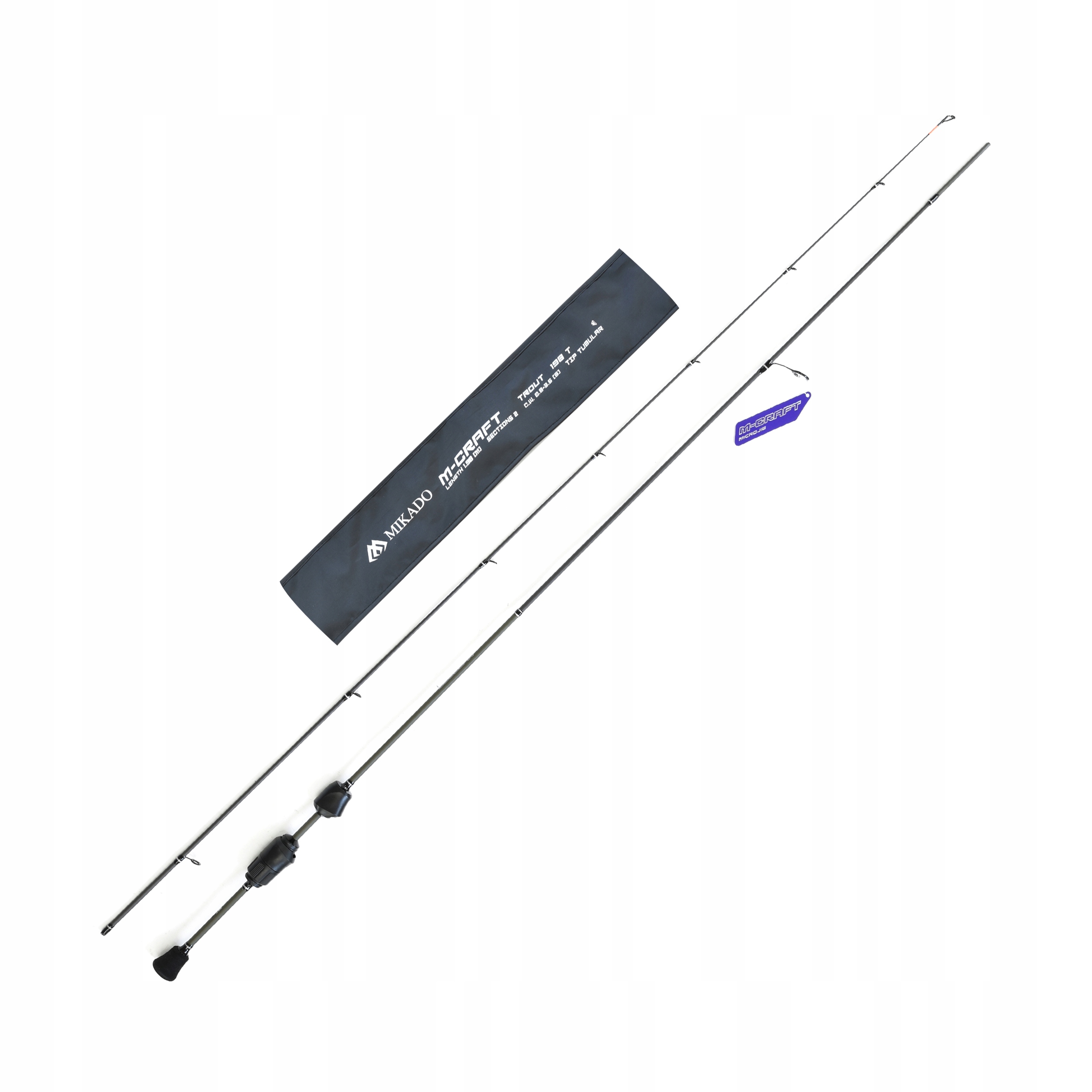 Wędka spinning Mikado M-Craft Trout 1.98m 0.8-3.5g pstrągi na małe błystki