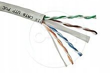 Inštalačný kábel Solarix CAT6 Utp Pvc Eca 500m/ cievka SXKD-6-UTP-PVC…
