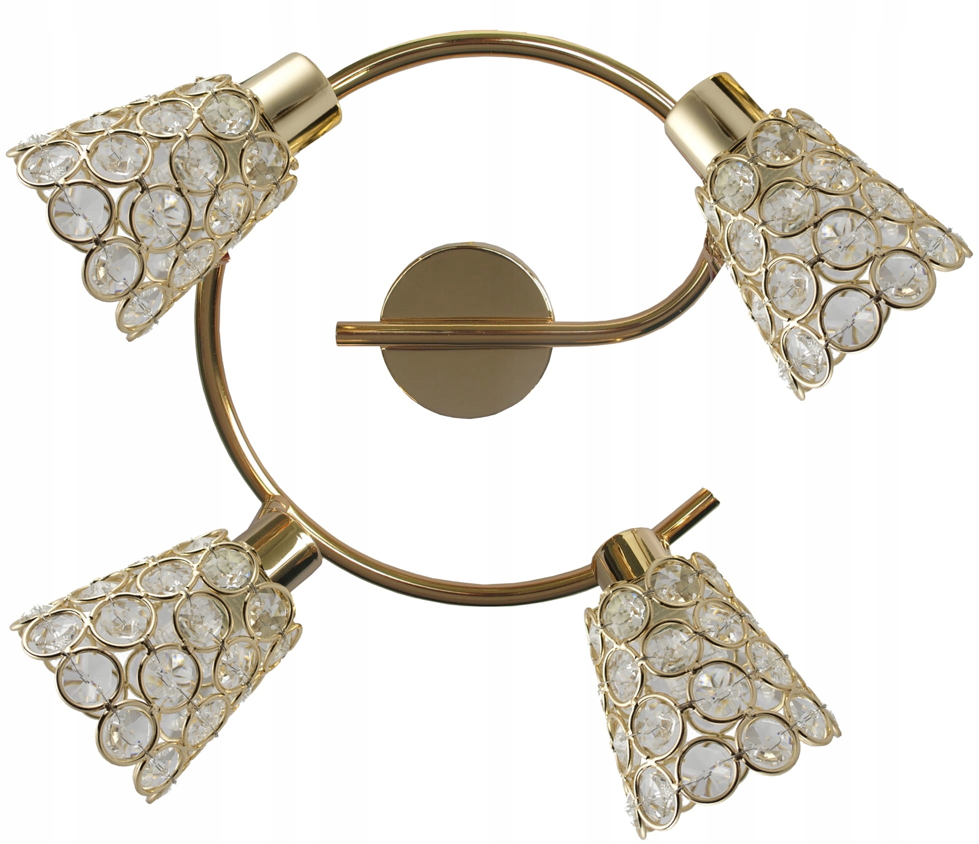 Stropné svietidlo Candellux Glossy zlaté