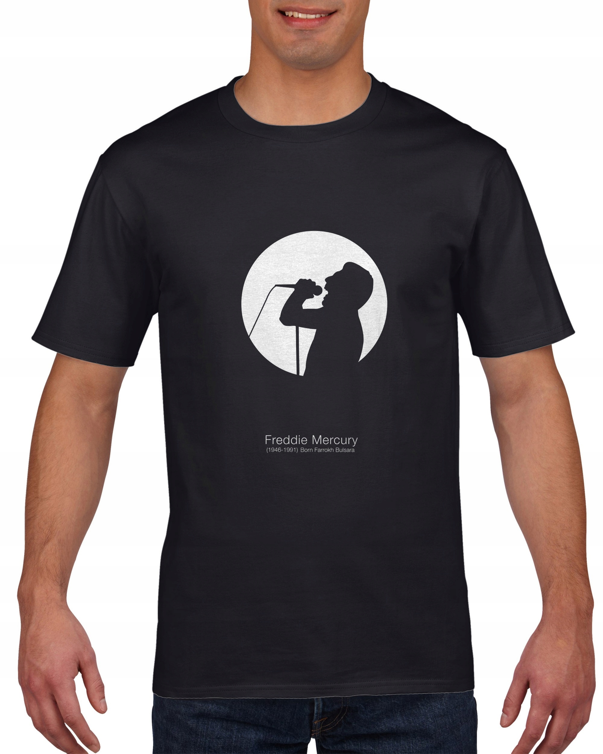 

Koszulka męska Queen Freddy Mercury c XXL
