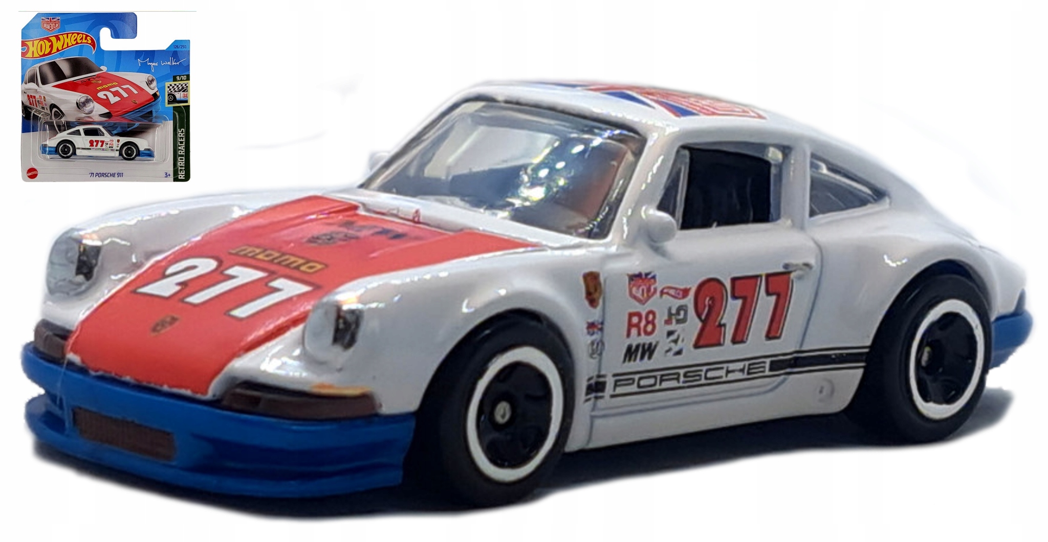 

Hot Wheels 71 Porsche 911 ReSoRaK Model Autko Auto