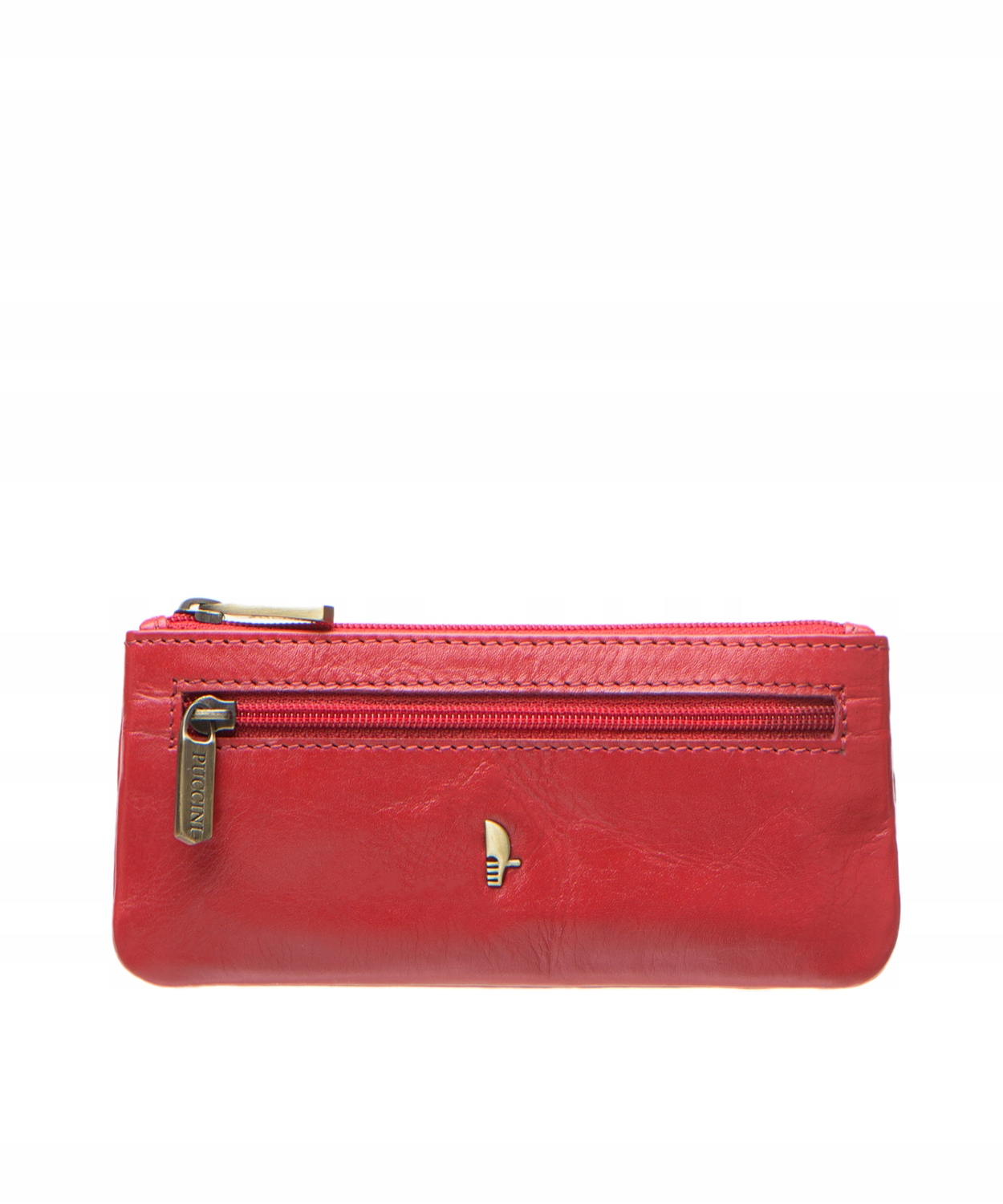 Etui Na Klucze Skórzane Czerwona PUCCINI MU309-3E Marka PUCCINI