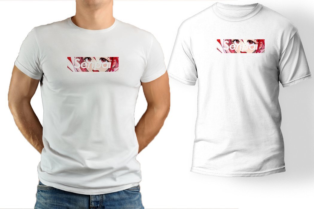 

Koszulka męska Anime manga Senpai t-shirt 4XL