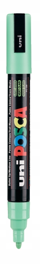 

Marker z farbą plakatową Posca PC-5M jasny zielony