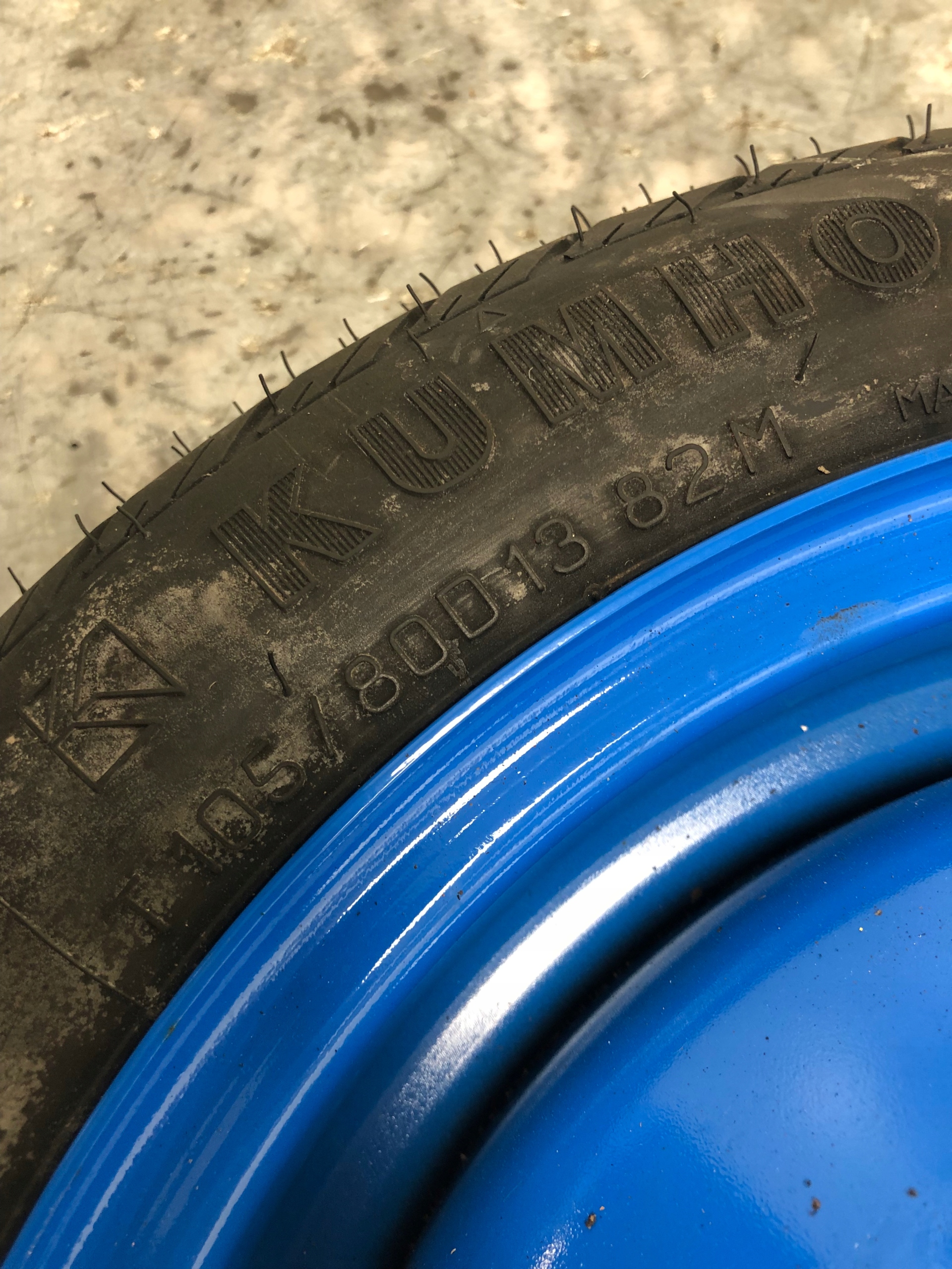 wheel spare 13" CHEVROLET MATIZ II