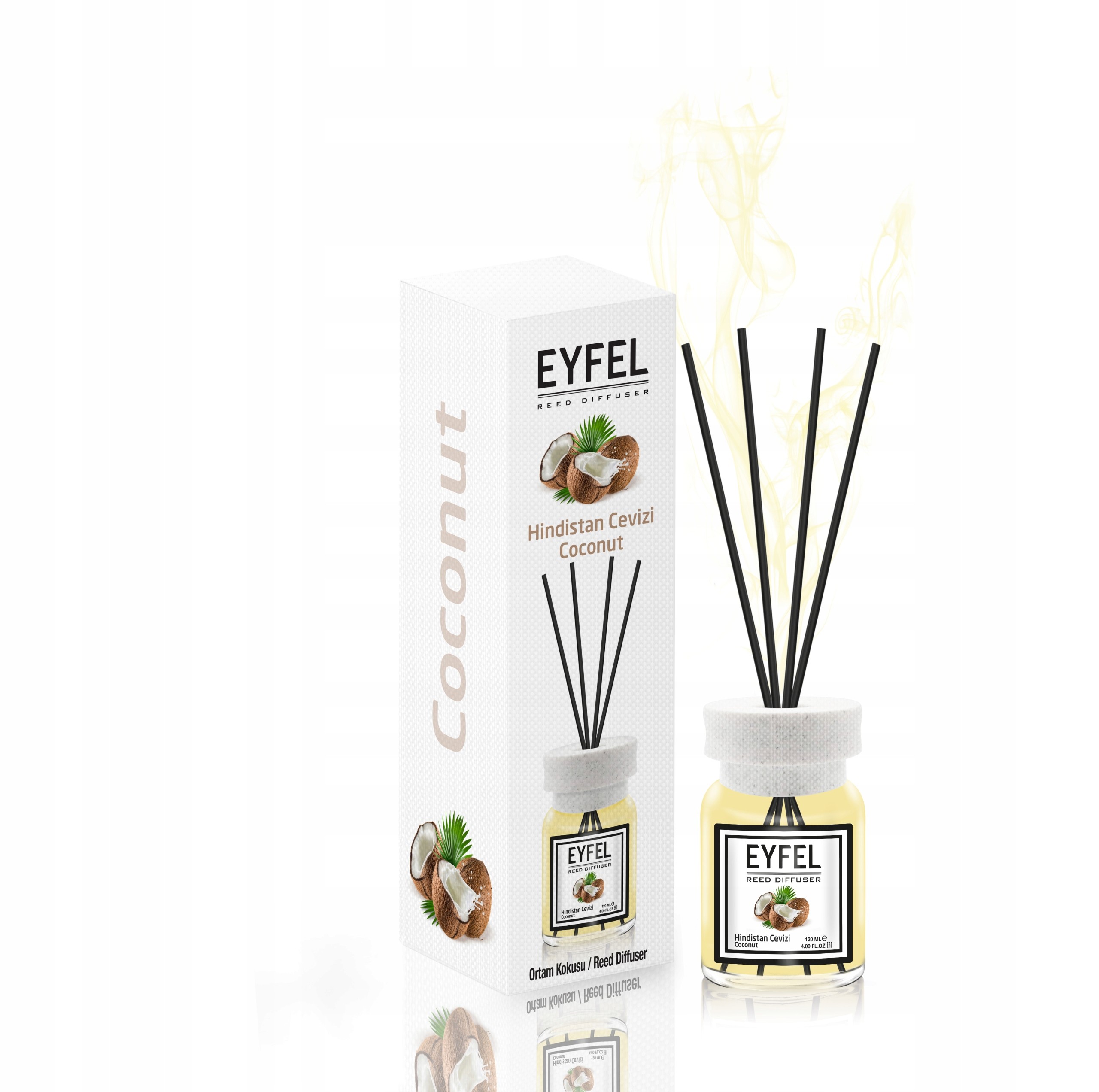 

Kokos Eyfel Zapach Do Domu Patyczki 120ml