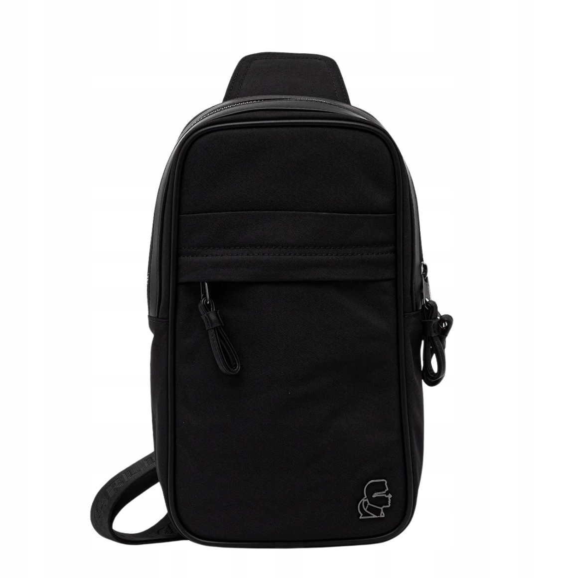 Karl Lagerfeld Černá pánská velká taška Kameo Slingbag