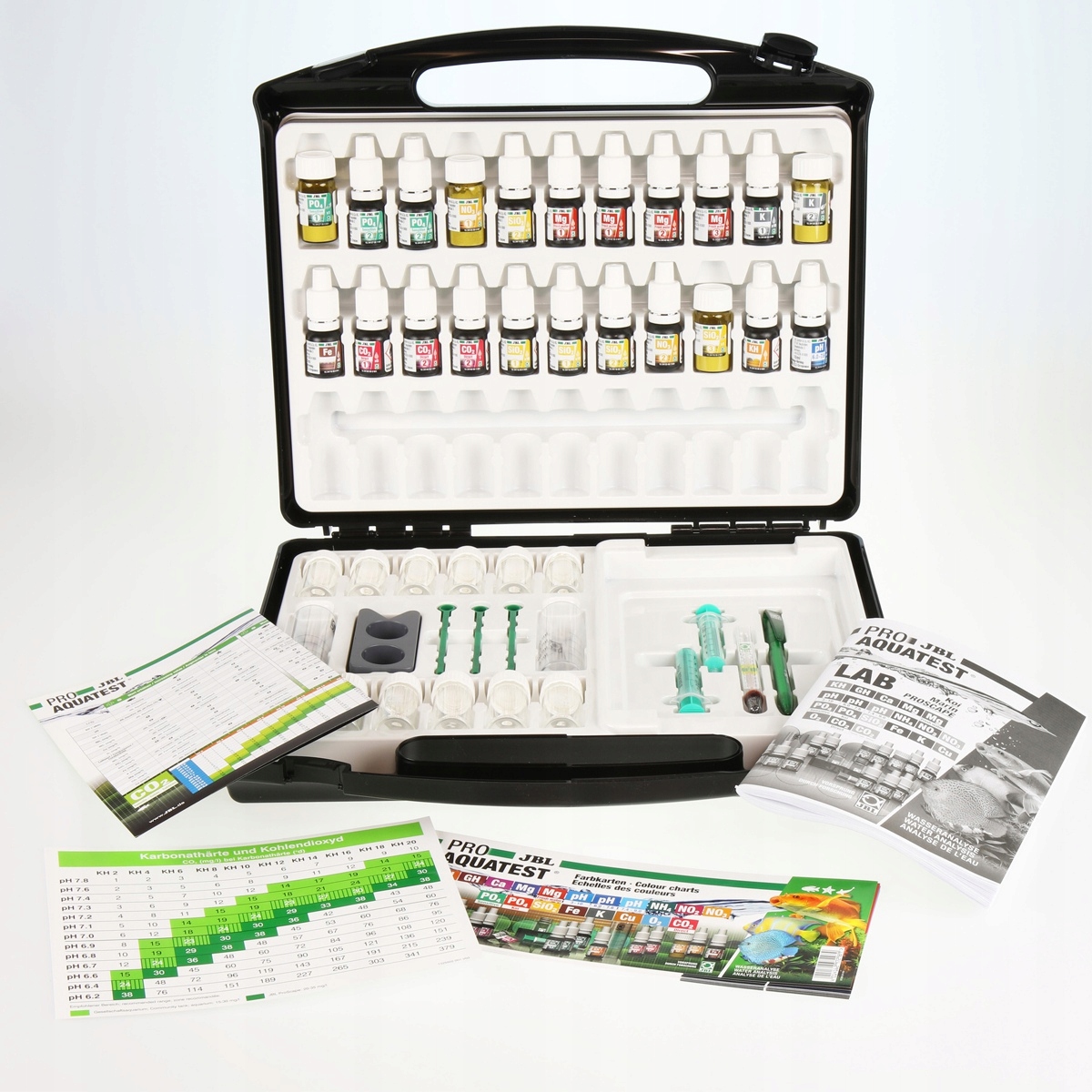 Levně Jbl ProAquaTest Lab Proscape Sada Pro Testování Vody V Akváriu 9 Testů