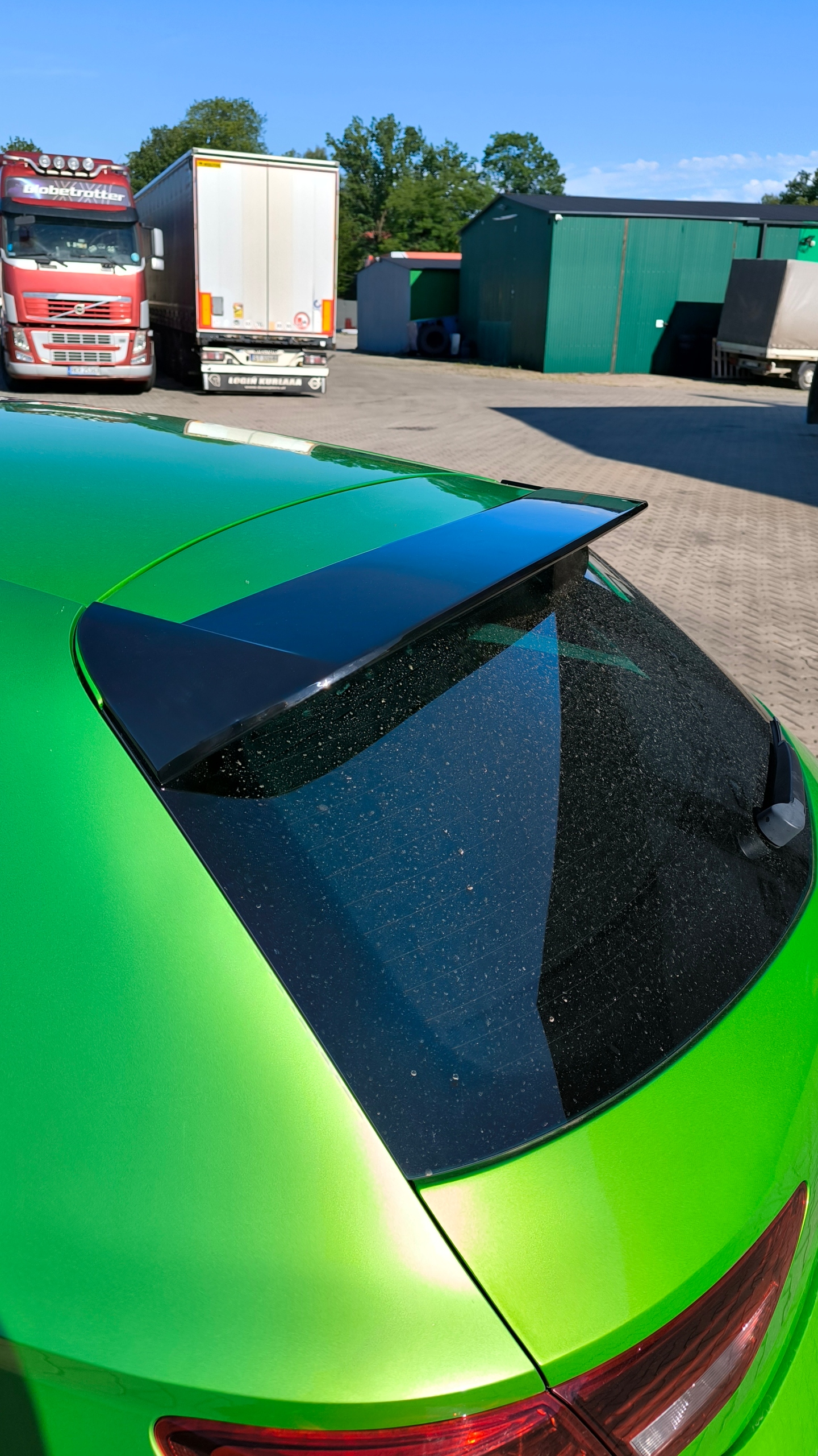 SEAT LEON MK3 LOTKA SPOILER DOKŁADKA 2012-2020 CZARNY POŁYSK Kolor czarny