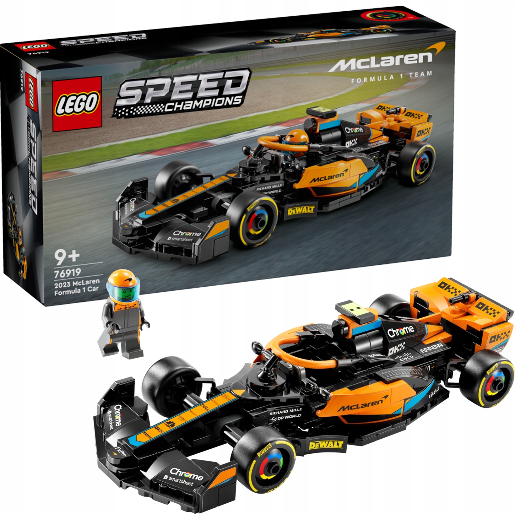 Lego Speed Champions Závodní auto Mclaren Formule 1 2023 76919