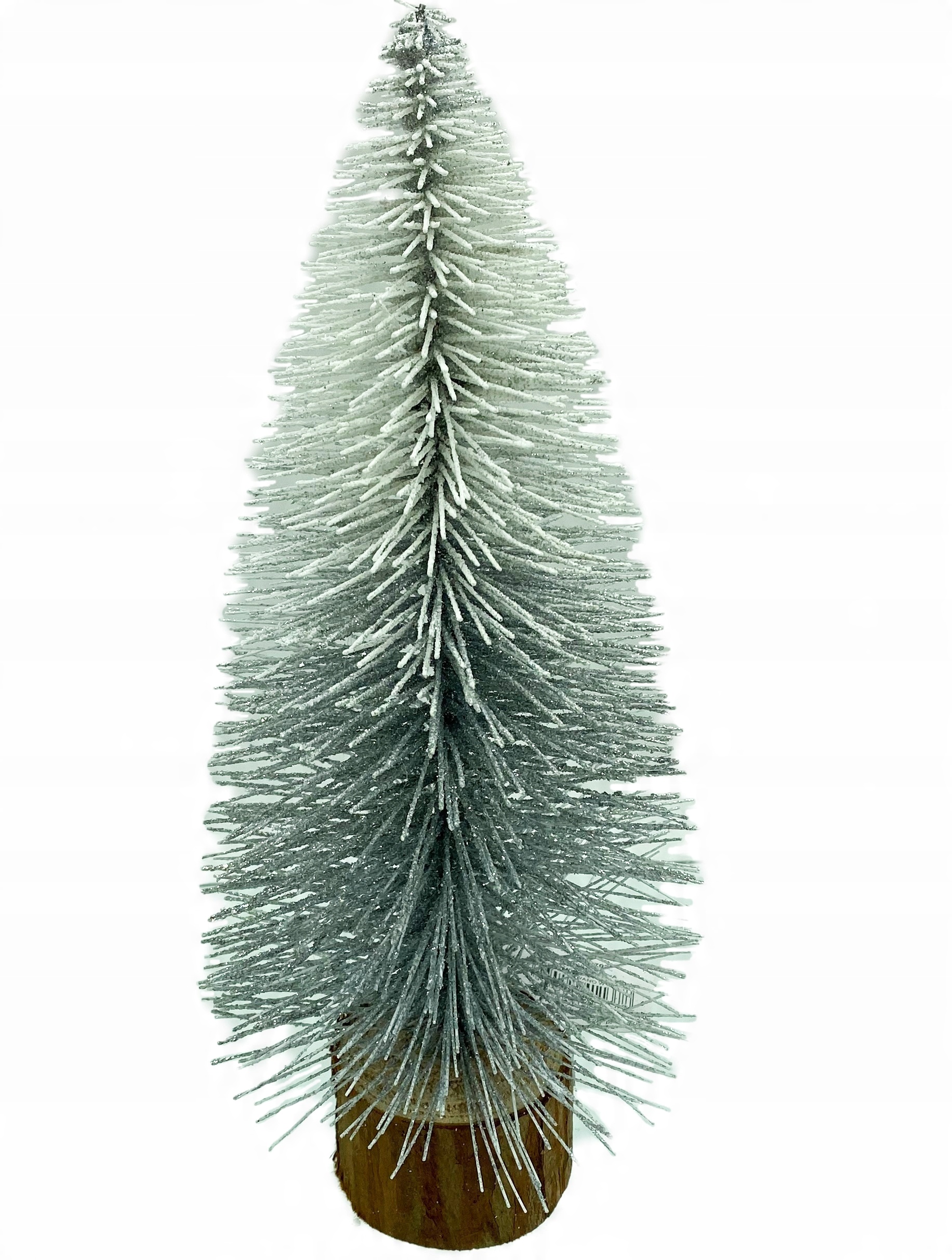 

Choinka Dekoracyjna Druciana Biała Srebrna 24cm
