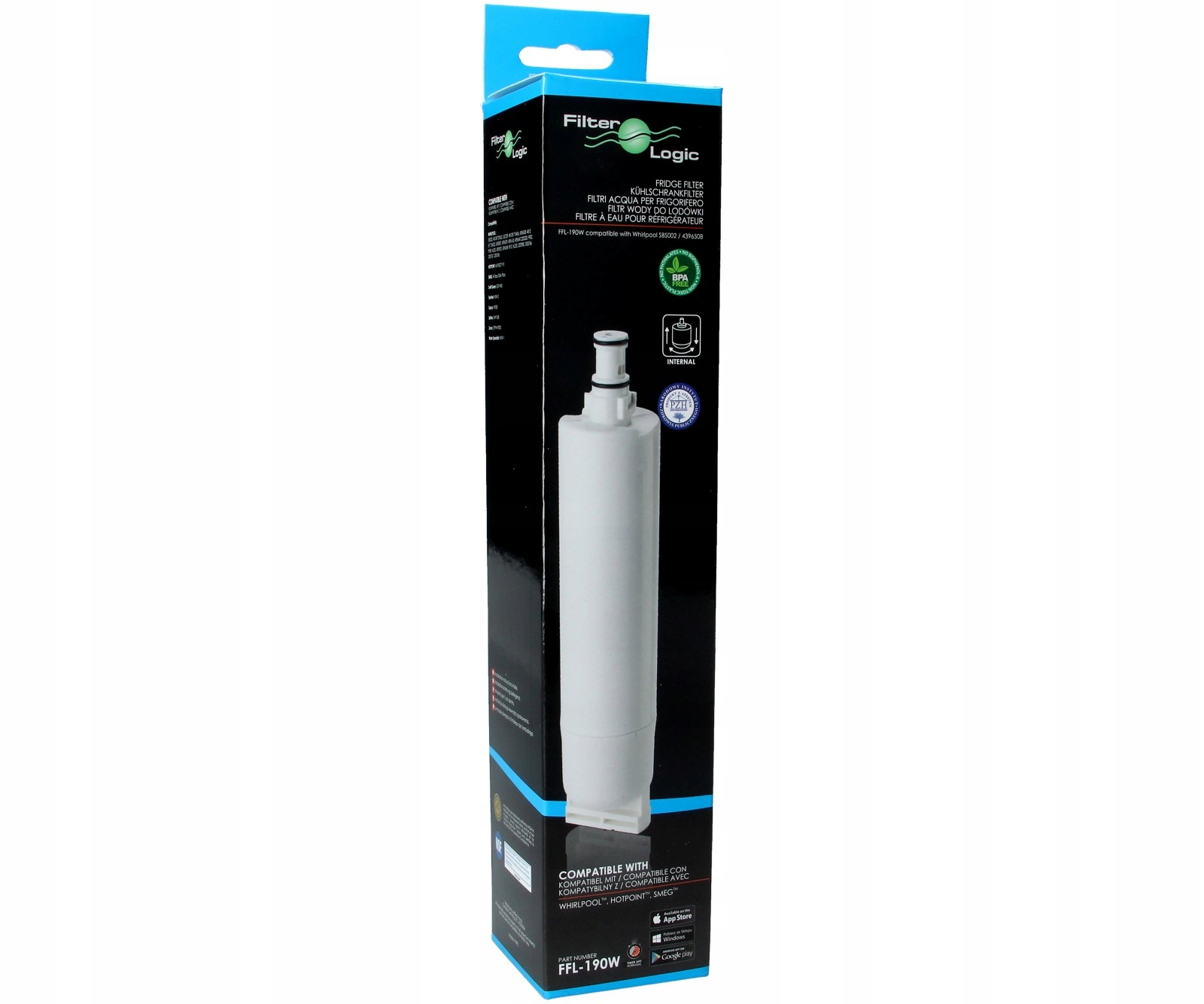

Filtr wody do lodówki Whirlpool S20DRSS33AG