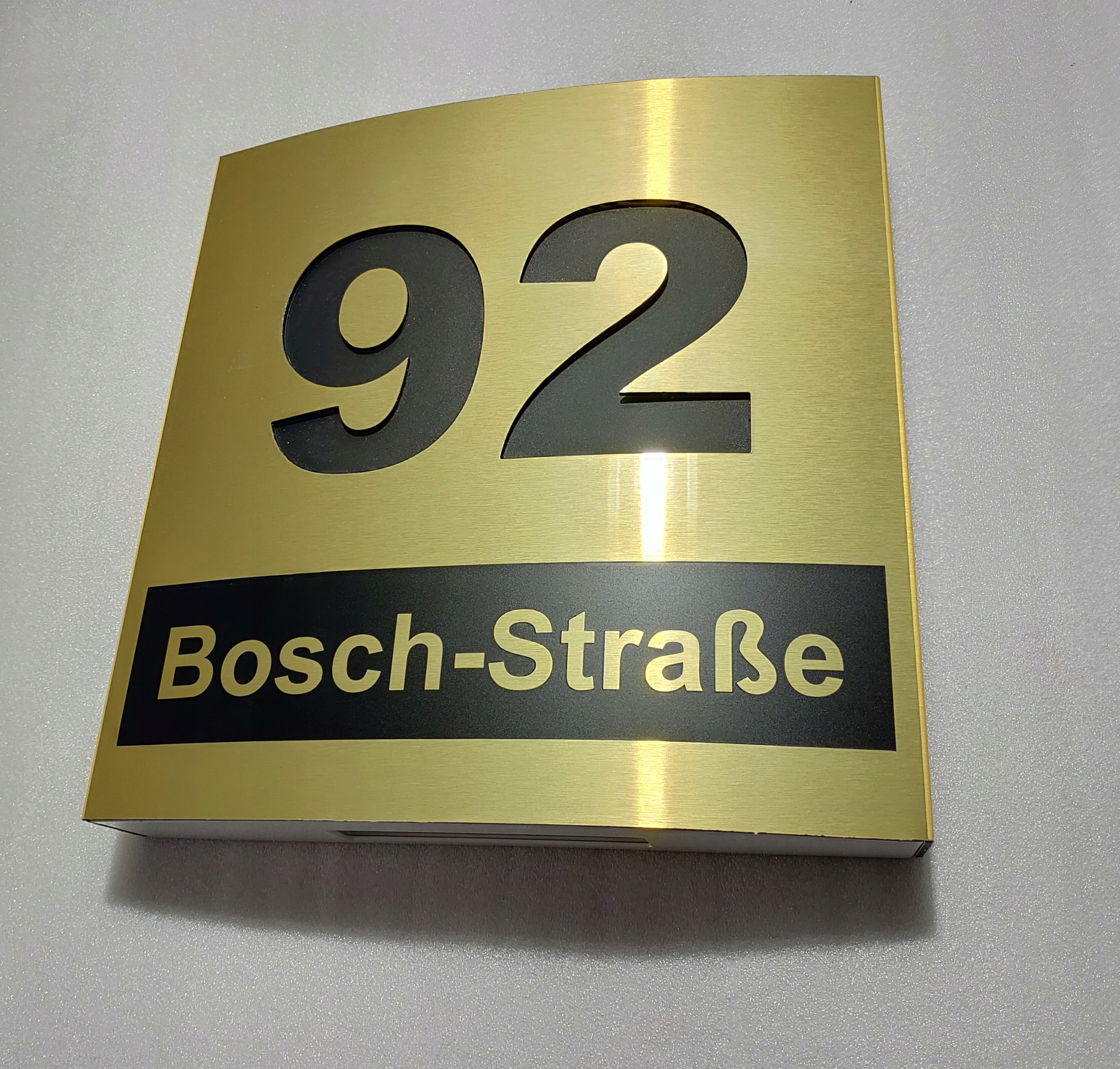 Tablica adresowa wypukła Materiał inny materiał