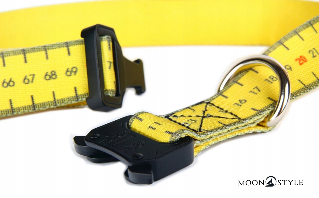 Levně Moon Style Obojek s kovovou přezkou Moon 30mm