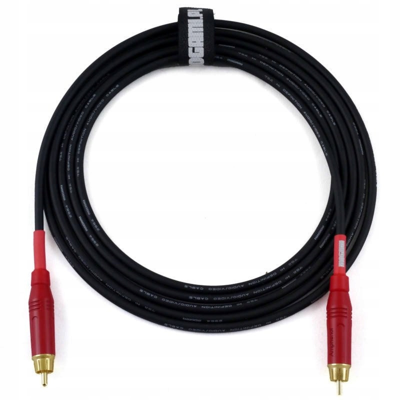 RCA-RCA Mogami Interkonekt czarny 1 m