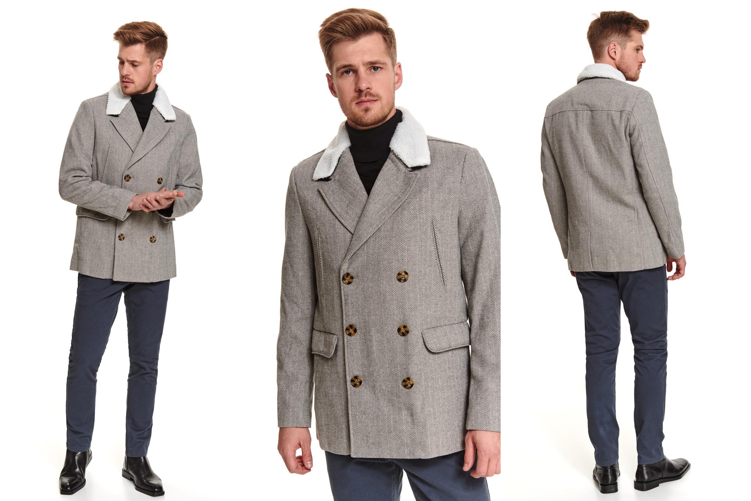 M8090 TOP SECRET ELEGANCKI PŁASZCZ BOSMANKA _XL