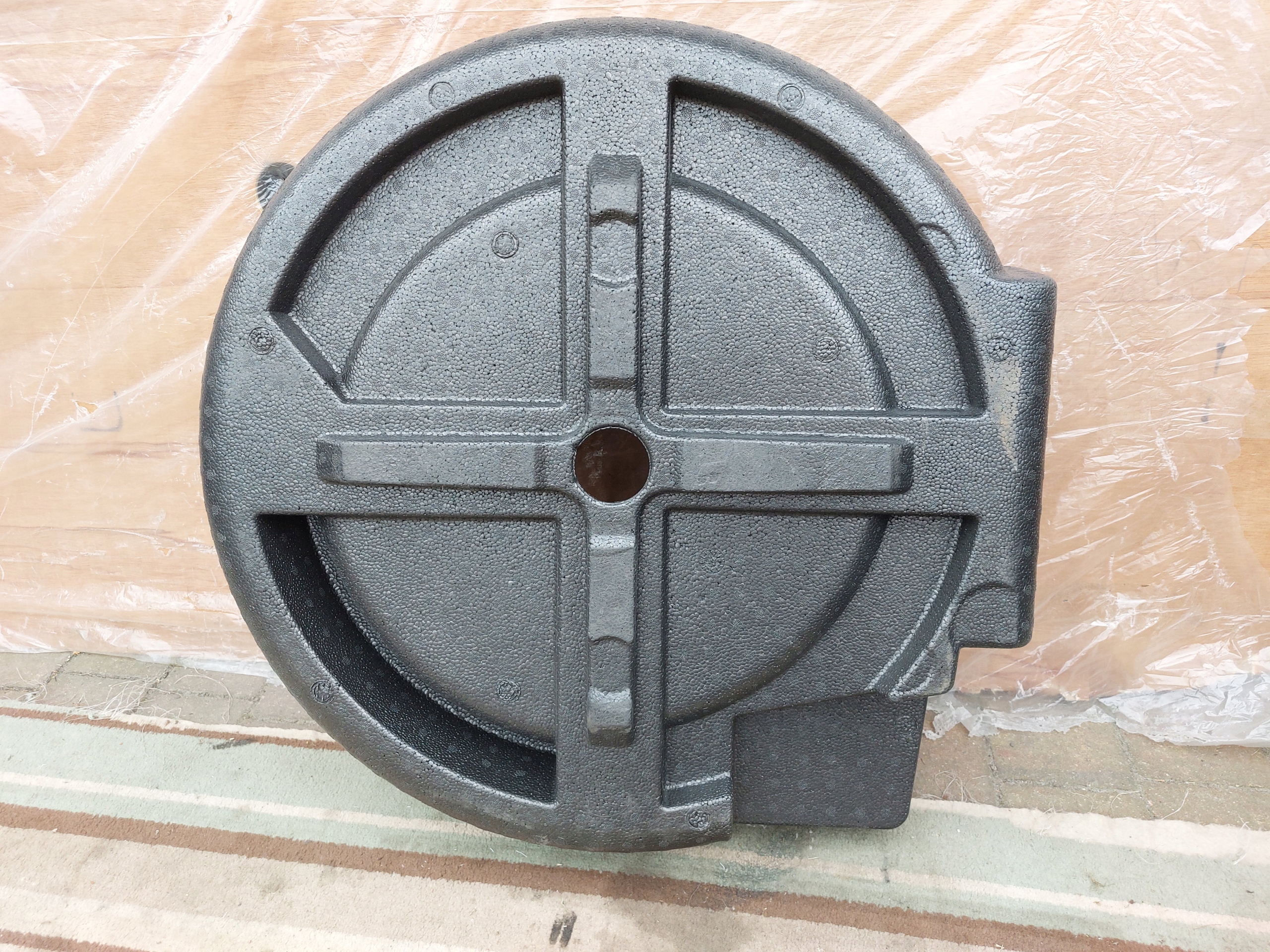 polystirene boot floor well speaker NISSAN QASHQAI J11