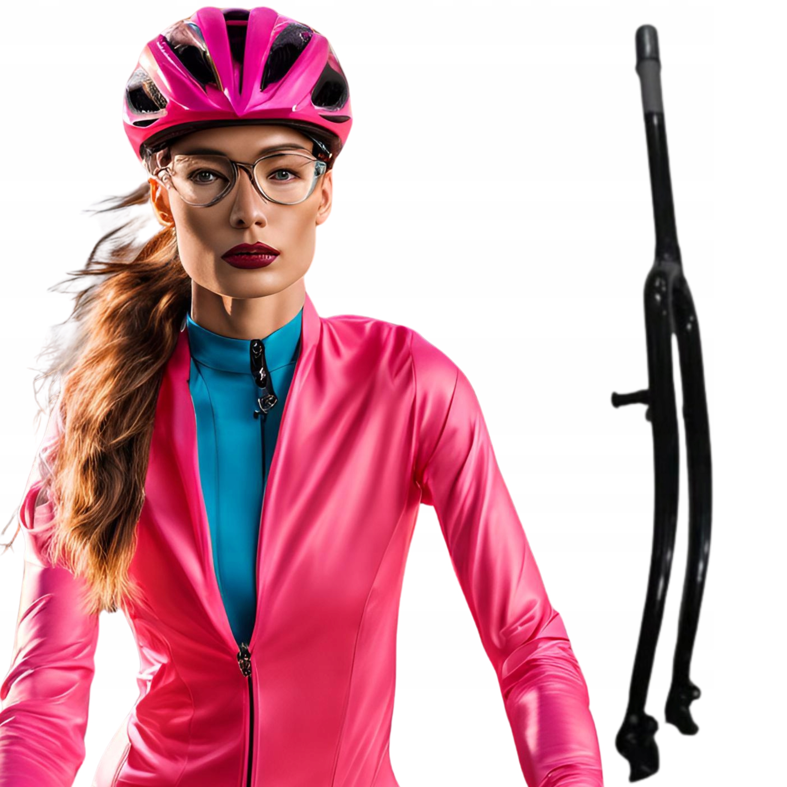 Pevná ocelová vidlička 1 1/8'' 28'' V-brake městská 28'' 28.6 X 240 X 100