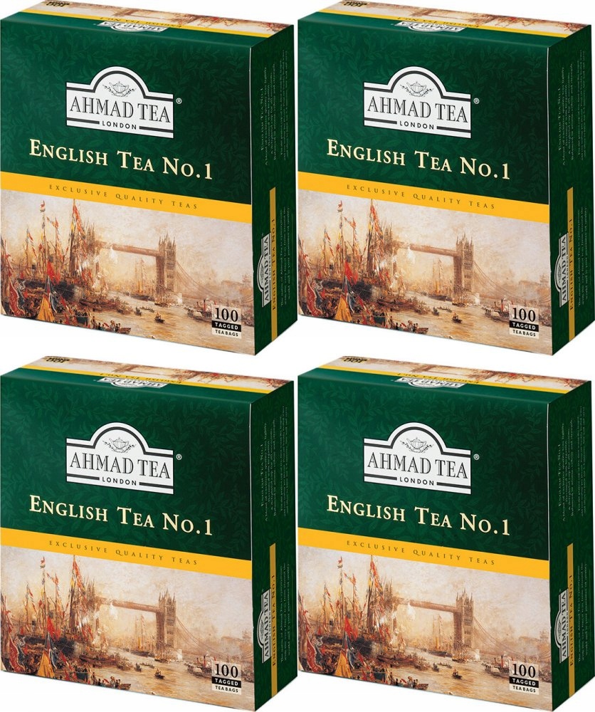 Ahmad English tea no1 ex100 z zawieszką x4