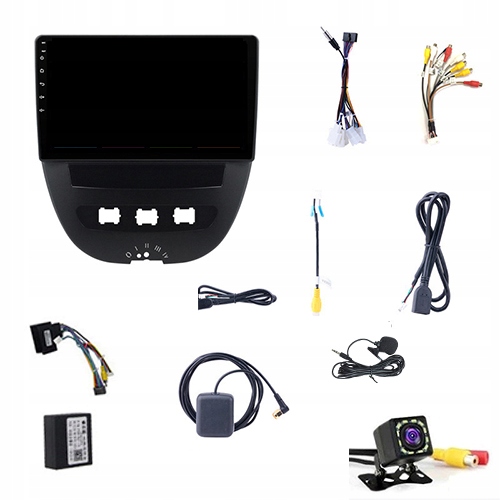 RADIO GPS ANDROID TOYOTA AYGO 2005-2014 SIM 6/128G Marka SZ