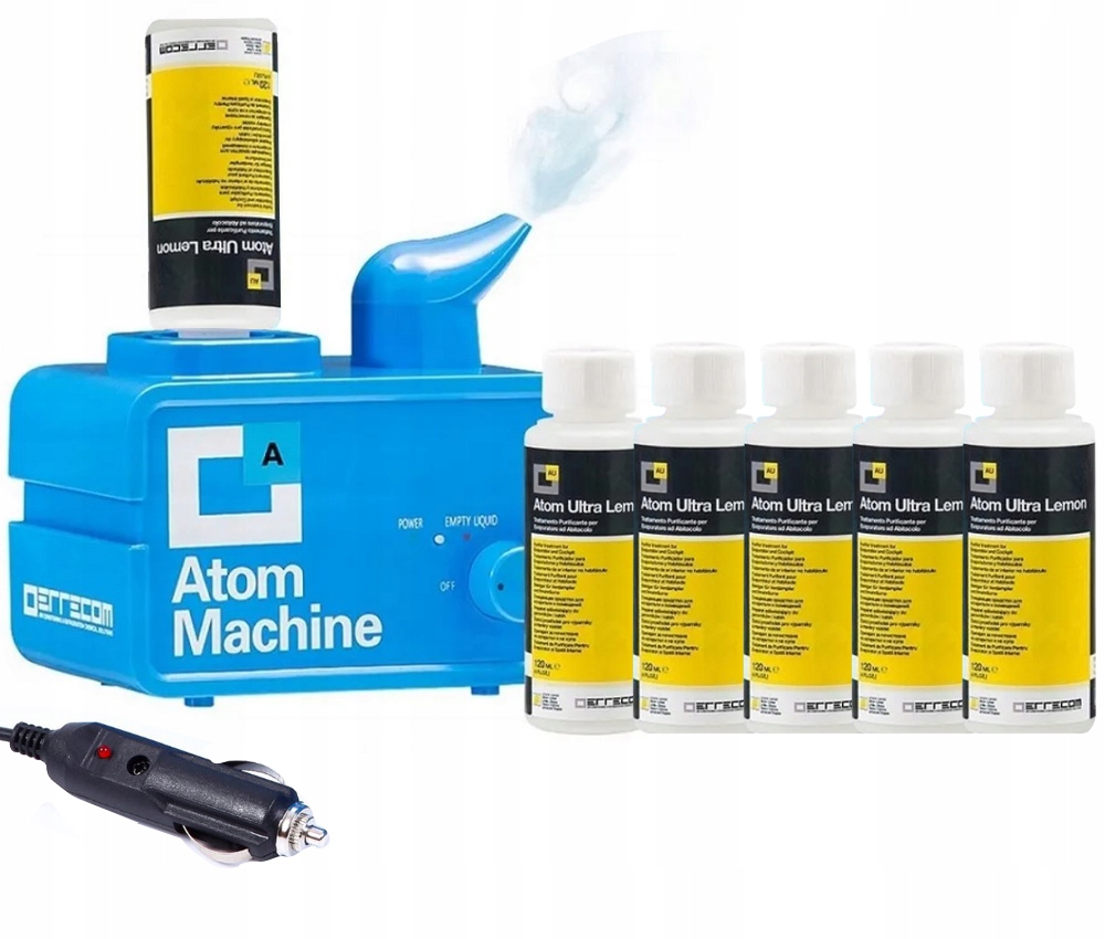 Atom Machine Ultrazvuk 48 ks Lemon, čistenie klimatizácie