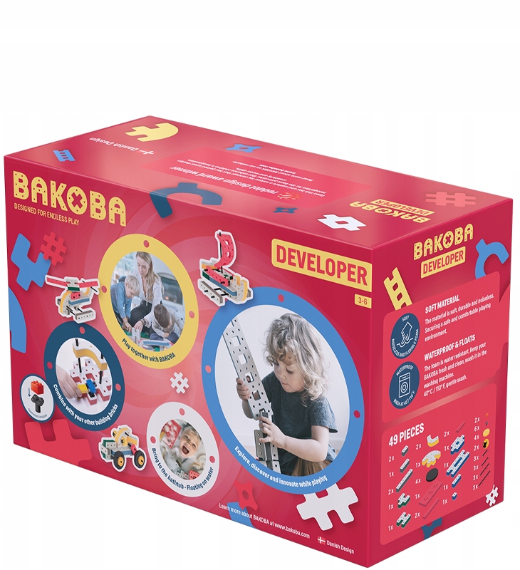 

AD02 Klocki piankowe do wody konstrukcyjne Bakoba