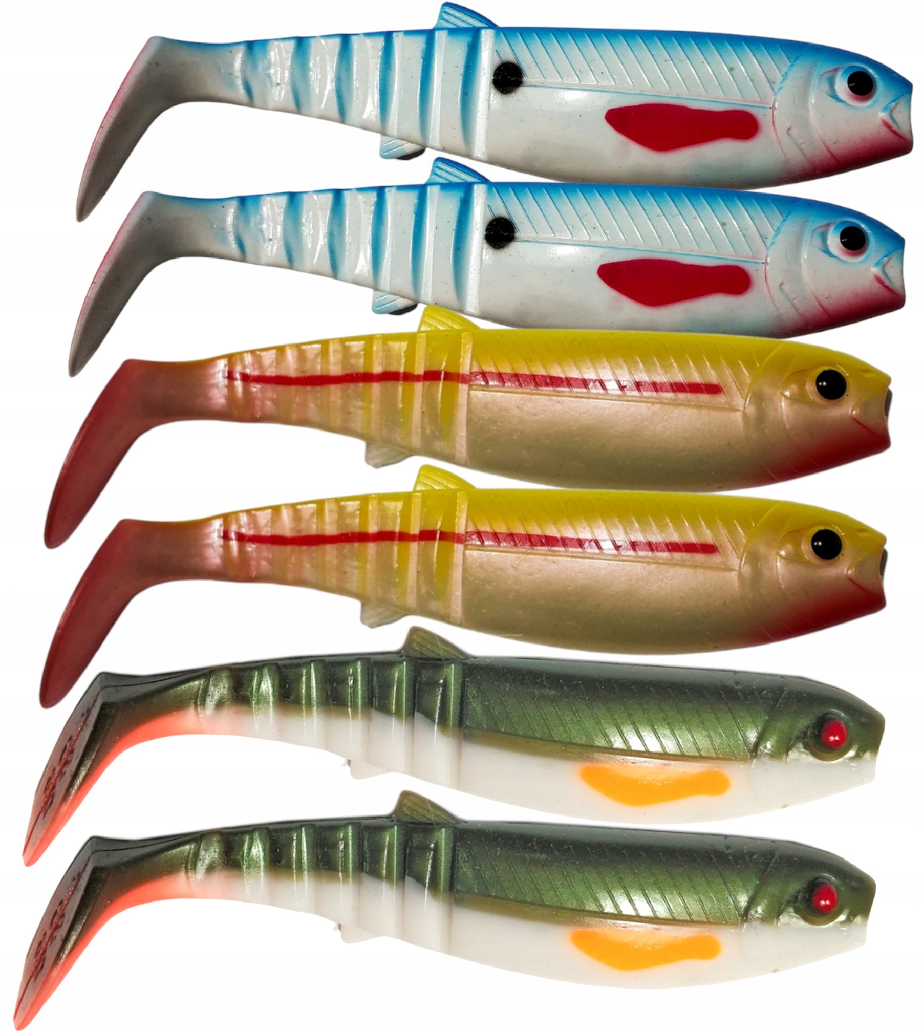 

gumy Cannibal Savage Gear zestaw 12,5cm 6SZT