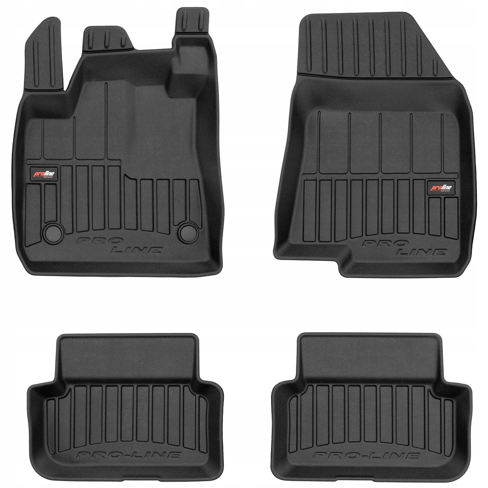 Gumové 3D koberce Dacia Sandero III od roku 2020