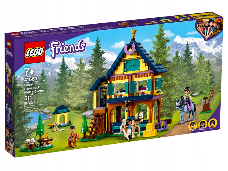 

Lego Friends Leśne Centrum Jeździeckie
