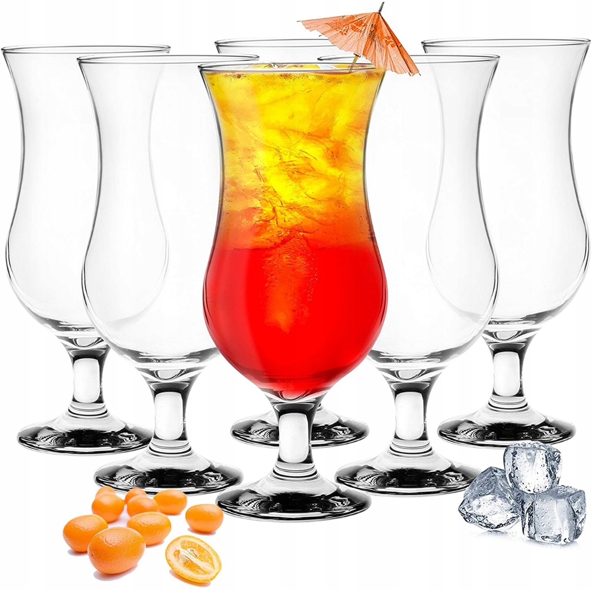 

Szklanki do koktajli drinków Fiesta Lav 390ml 6szt