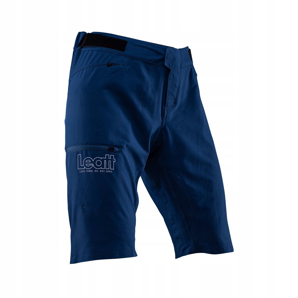 Leatt Kraťasy Na Kolo Mtb Enduro 1.0 Shorts Denim Barva Tmavě Modrá