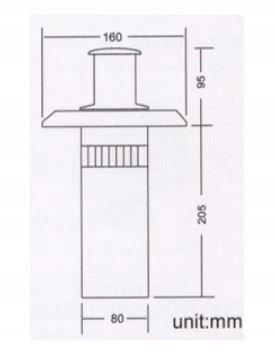 Kabestan elektryczny EC600 Model EC600