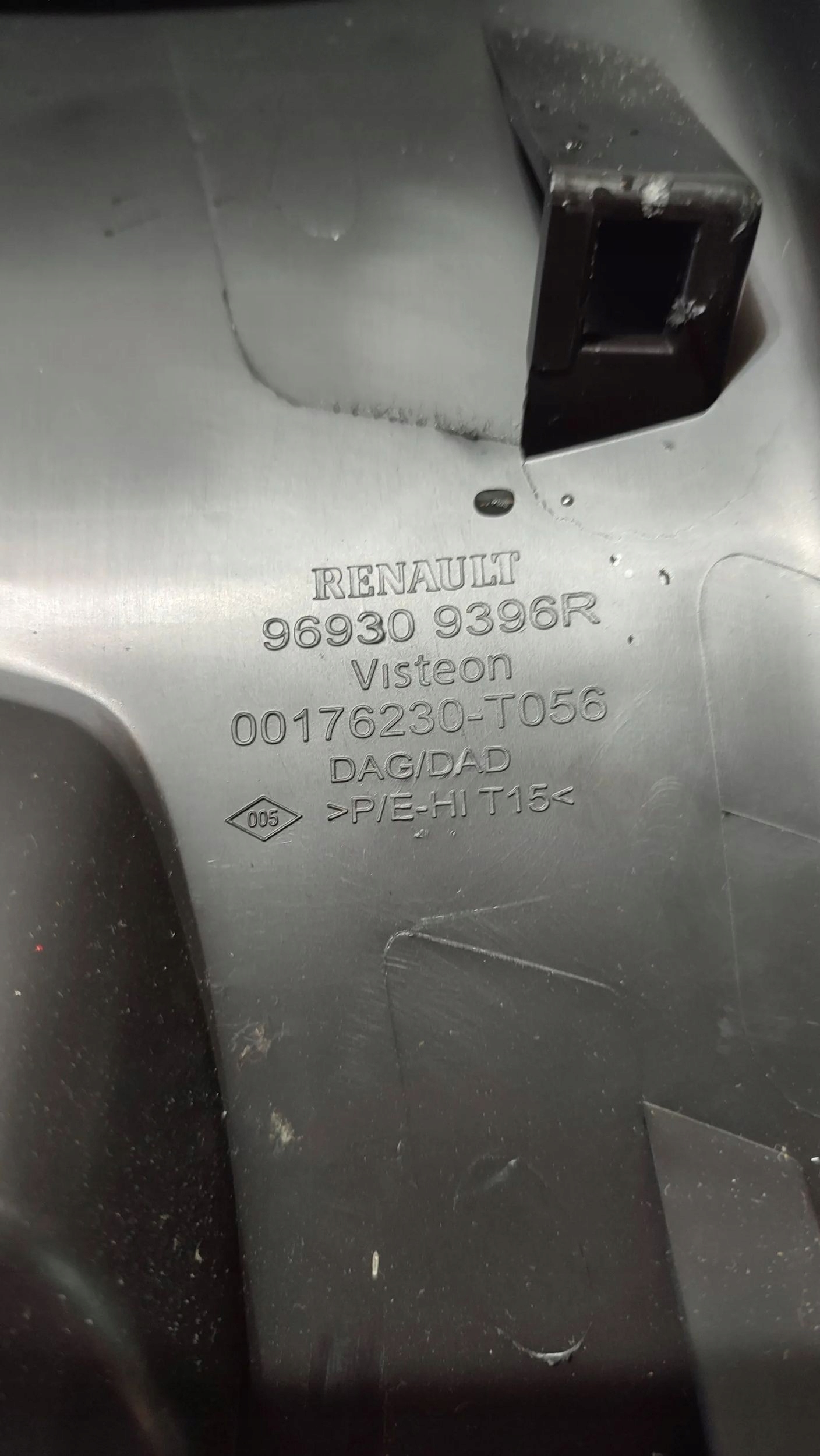 Renault Kadjar 17r 1.5dci Blende Abdeckung der Lenksäule des Lenkrads